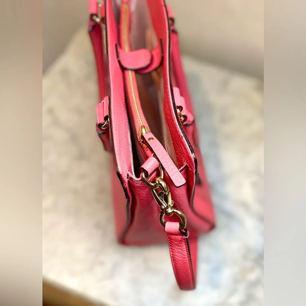 KATE SPADE Laser-Cut Floral Lattice Satchel *NWOT* - Picture 12 of 15